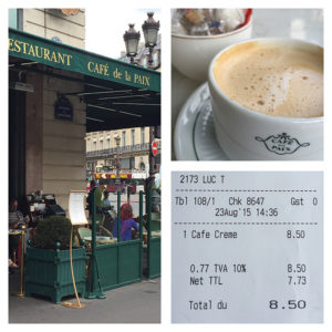 Cafe de la Paix, Palais Garnier, Paris. All Things French