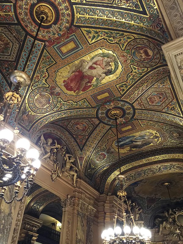 Palais Garnier Magnificent Gold Ceiling