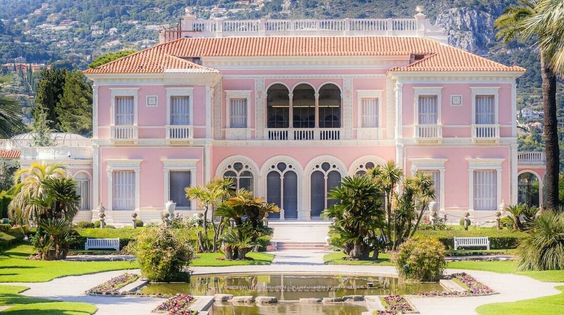 The beautiful Villa Ephrussi Rothschild