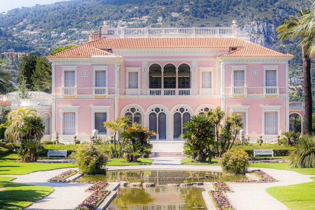 The beautiful Villa Ephrussi Rothschild
