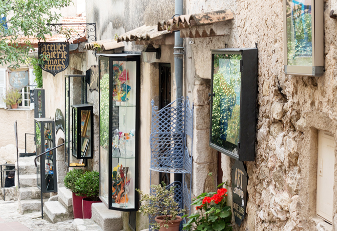 Eze Village, Cote d'Azur, Le Jardin Exotique | All Things French