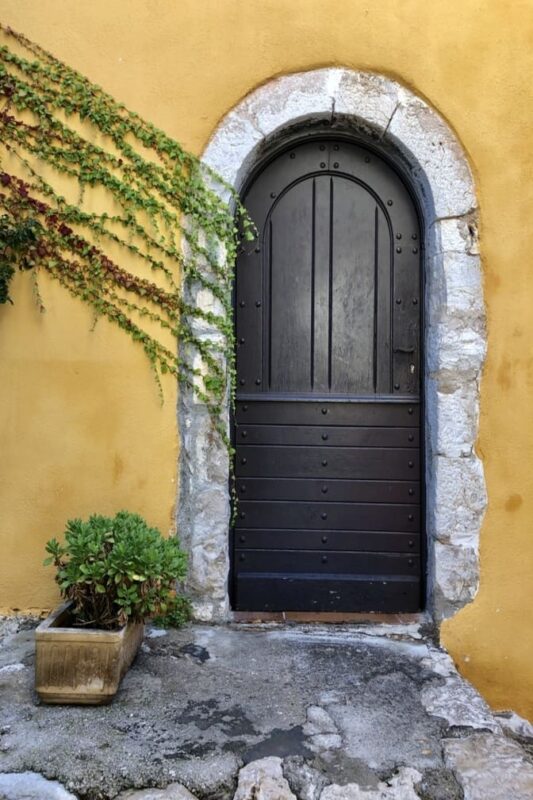 Beautiful Doorway, The Enchanting Village of Eze, French Riviera. All Things French