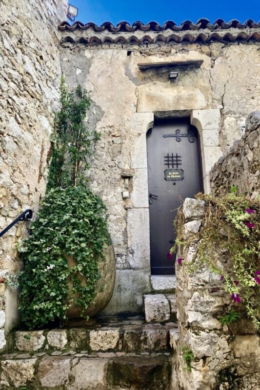 Beautiful Old Doorway, The Enchanting Village of Eze, French Riviera. All Things French