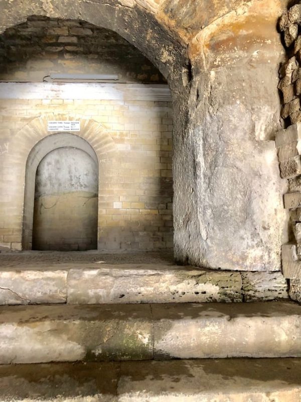 Roman Ampitheatre and Theatre Arles Door and Column