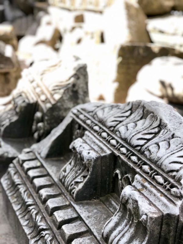 Roman Ampitheatre and Theatre Arles Stone Finials