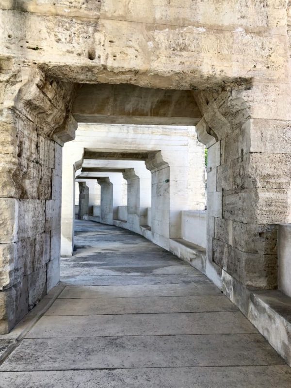 Roman Ampitheatre and Theatre Arles Tunnel