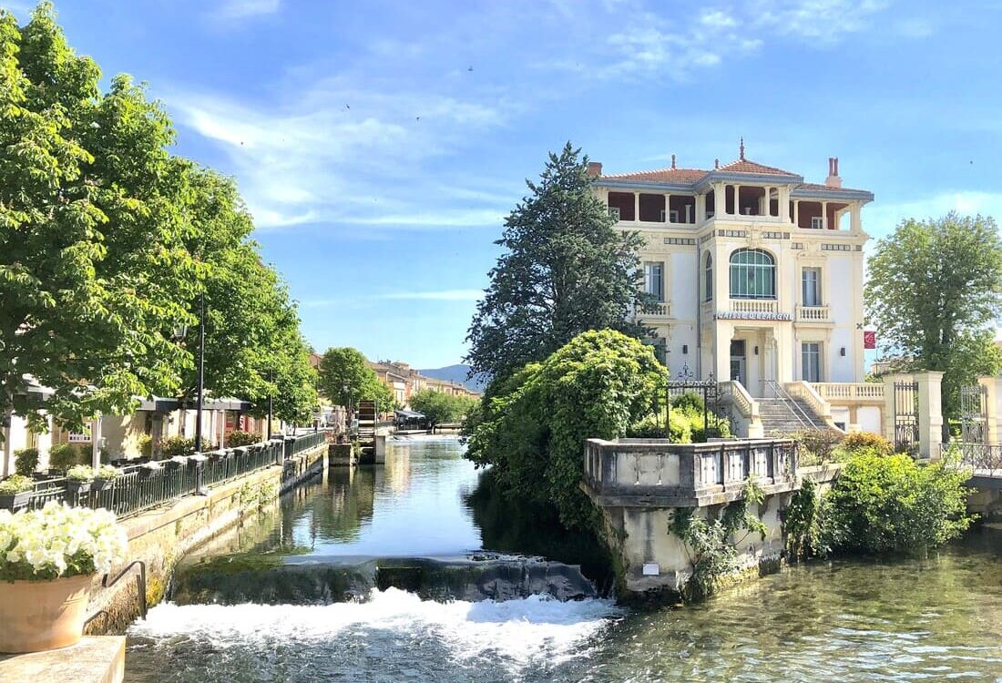 L'Isle-sur-la-Sorgue, the Venice of Provence.