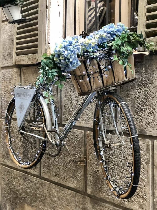 Bike in Antibes on the Riviera.