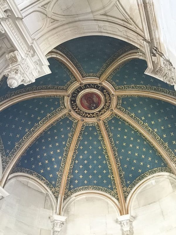 Chateau de Chantilly Ornate Ceiling