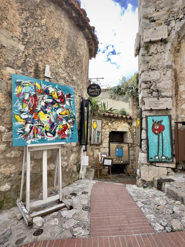 Eze French Riviera Art Gallery