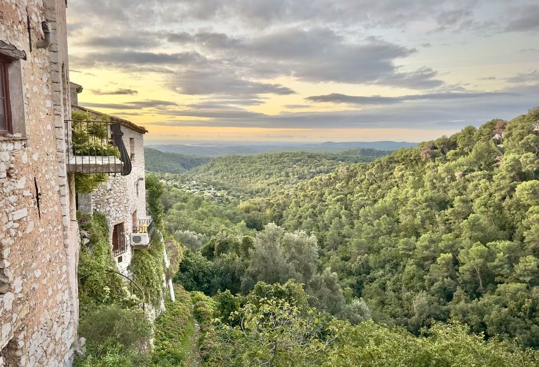 Tourrettes-sur-Loup, a beautiful hilltop village in the south of France