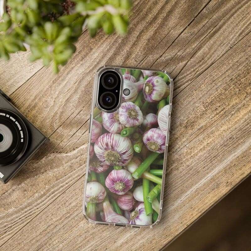 Fun Garlic Print Phone Case