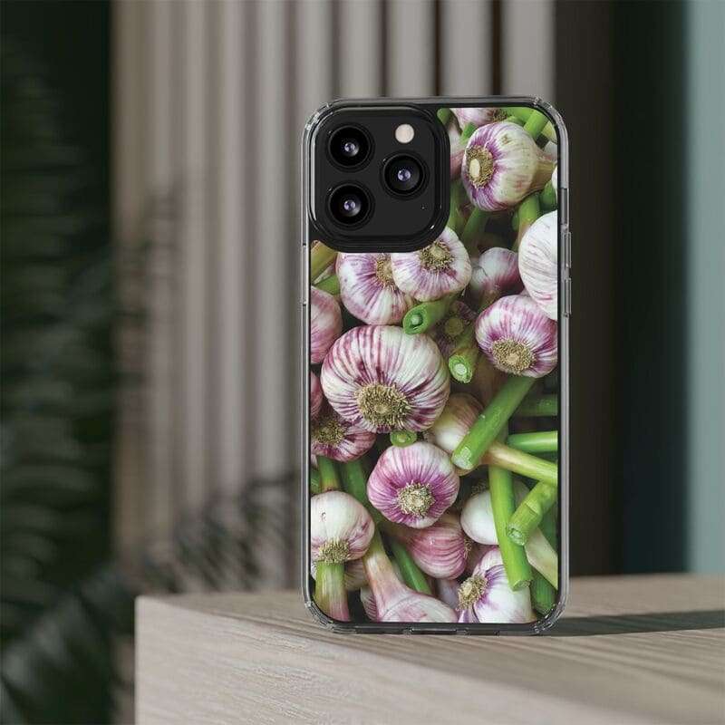 Fun Garlic Print Phone Case