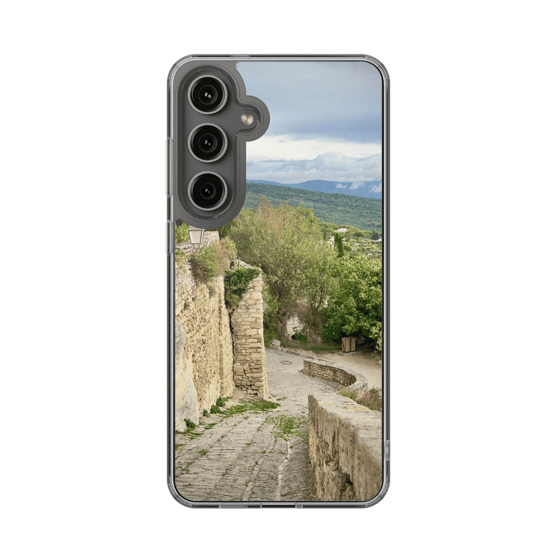 Gordes Countryside Clear Phone Case