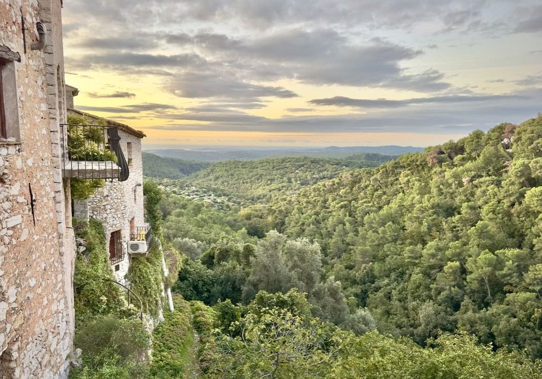 Tourrettes-sur-Loup, a beautiful hilltop village in the south of France