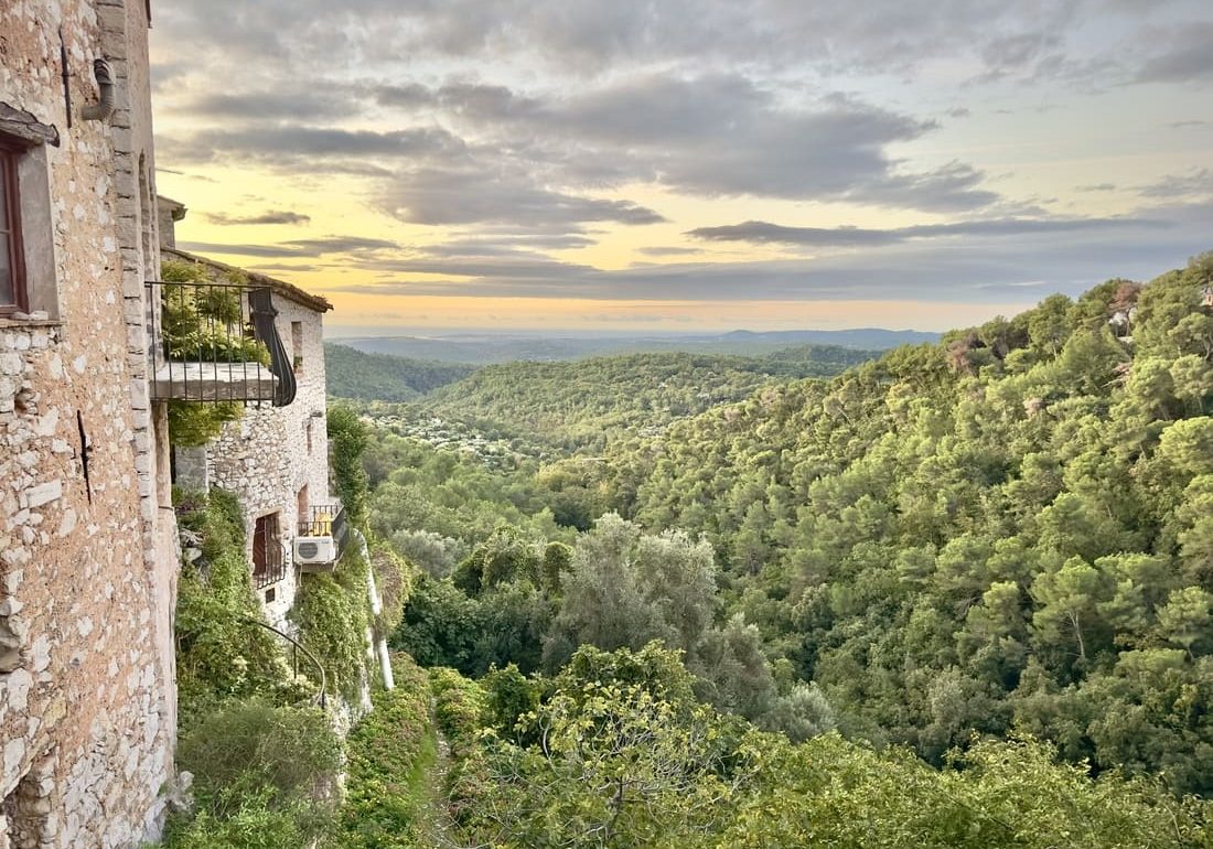 Tourrettes-sur-Loup, a beautiful hilltop village in the south of France